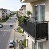 Osłona na balkon 0,9x6 m maskująca mata balkonowa zacieniająca 95% z opaskami antracyt