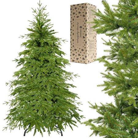 Sztuczna choinka 150 cm świerk naturalny PE drzewko świąteczne