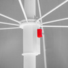 Parasol plażowy 240cm parasol ogrodowy niebieski
