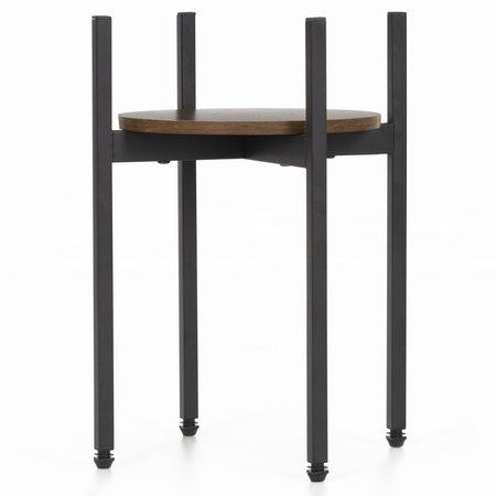 Stojak na kwiaty 42,5 cm kwietnik metalowy loft nowoczesny industrialny do salonu