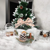 Bombki akrylowe 6cm kula plastikowa decoupage zestaw 8 szt.