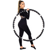 Hula hop z masażerem 100 cm czarne