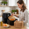 Wkłady do Airfryer 300 szt. 16x16 cm papierowe tacki do frytkownicy beztłuszczowej