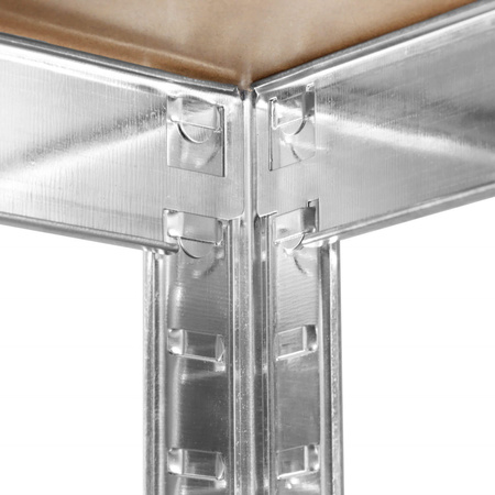 Regał metalowy magazynowy 5 półek 180x90x40cm 875kg do piwnicy, garażu
