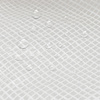 Plandeka 100g/m2 4x4m gruba płachta zabezpieczająca, ochronna biała, transparentna
