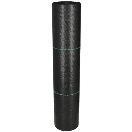 Agrowłóknina mata antychwastowa 100x0,8 m agrotkanina czarna 70g/m2