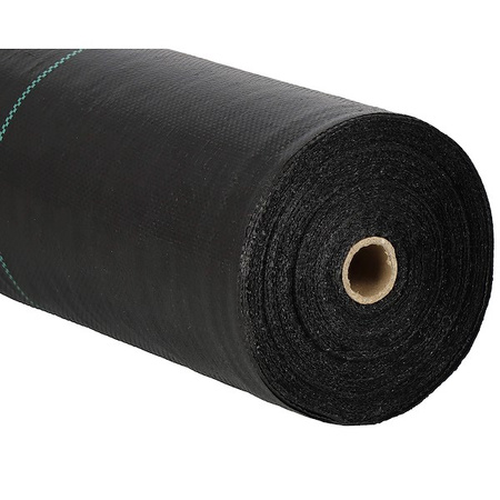 Agrowłóknina antychwastowa agrotkanina 70g czarna mata 1,1x50 m gruba