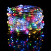 Lampki choinkowe 200 led na prąd druciki mikro multikolor