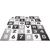 Mata piankowa cyfry, alfabet 175x175 cm puzzle dla dzieci pianka EVA