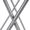 Stojak z pokrywami na dwa worki do segregacji odpadów, kosz na śmieci na stelażu