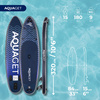 SUP 320 cm zestaw deska pompowana stand up paddleboard do pływania z siedziskiem, akcesoria