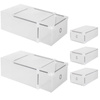 Organizer na buty 31x20,5x11 cm zestaw 5 szt. pudełka z otwieraną klapą