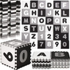 Mata piankowa cyfry, alfabet 175x175 cm puzzle dla dzieci pianka EVA