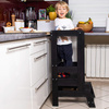 Kitchen helper, pomocnik kuchenny, podest dla dzieci 90 cm czarny
