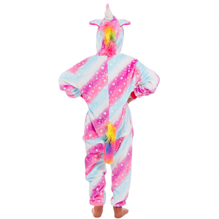 Piżama jednoczęściowa kigurumi dziecięcy kombinezon jednorożec rozmiar 130-140 cm