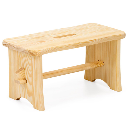 Taboret drewniany, wielofunkcyjny stołek, podest, krzesło ogrodowe do plewienia