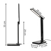Lampka LED na biurko 55 cm z regulowanym ramieniem, do nauki, czytania, pracy, 3 barwy światła