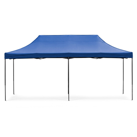 Pawilon handlowy 3x6 m namiot handlowy ekspresowy na imprezy, targ, catering, niebieski