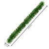 Girlanda choinkowa 270cm, łańcuch świąteczny zielony