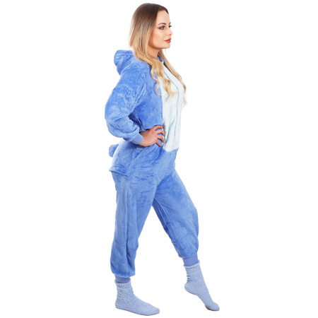Piżama jednoczęściowa kigurumi damska kombinezon Stitch rozmiar S