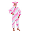 Piżama jednoczęściowa kigurumi dziecięcy kombinezon jednorożec rozmiar 120-130 cm