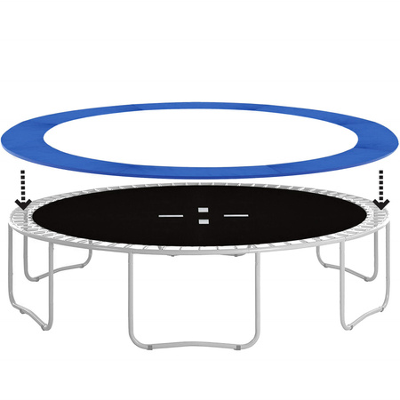 Osłona na sprężyny 10FT do trampoliny 300/305/312cm niebieska