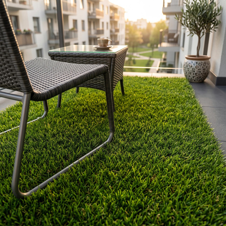 Sztuczna trawa 2 x 1mb na taras balkon boisko miękka 45 mm