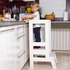 Kitchen helper, pomocnik kuchenny, podest dla dzieci 90 cm biały