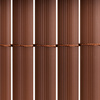 Osłona PVC maskująca 500x100 cm mata na balkon, taras, ogrodzenie, brązowa