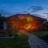 Projektor, rzutnik laserowy na dom, ścianę 12 slajdów, świąteczny, Halloween, pilot, timer