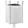Worek Big bag na gruz z lejem 1000 kg wytrzymały 160x90x90 cm kontener z uchwytami biały