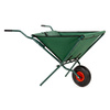 Taczka ogrodowa składana 50 L stalowa 116 x 64 x 65 cm lekki wózek transportowy
