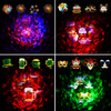 Projektor, rzutnik laserowy na dom, ścianę 12 slajdów, świąteczny, Halloween, pilot, timer