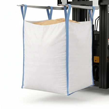 Worek Big Bag 1000 kg mocny na gruz kontener biały