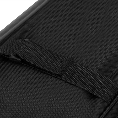 Torba rowerowa na bagażnik sakwa 14L szaro-czarna