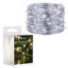 Lampki dekoracyjne 50 LED biały zimny na baterie