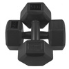 Ciężarki HEX 10kg czarne 2x5kg