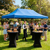 Pawilon handlowy 3x6 m namiot handlowy ekspresowy na imprezy, targ, catering, niebieski
