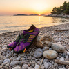 Buty do wody, pływania damskie 38 obuwie plażowe, szybkoschnące, fioletowo-czarne