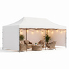 Pawilon handlowy 3x6 m namiot handlowy ekspresowy na imprezy, targ, catering, biały