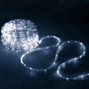 Wąż świetlny 30m biały zimny 720 Led z programatorem IP44