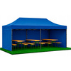 Pawilon handlowy 3x6 m namiot handlowy ekspresowy na imprezy, targ, catering, niebieski