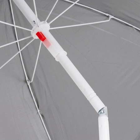Parasol plażowy 240cm parasol ogrodowy niebieski