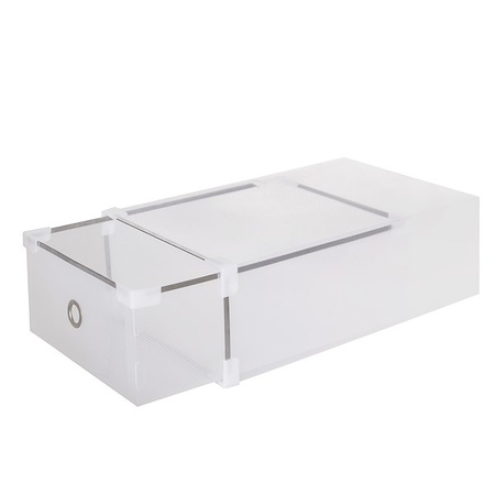 Organizer na buty z otwieraną szufladą 31x20,5x11 cm zestaw 10 szt.