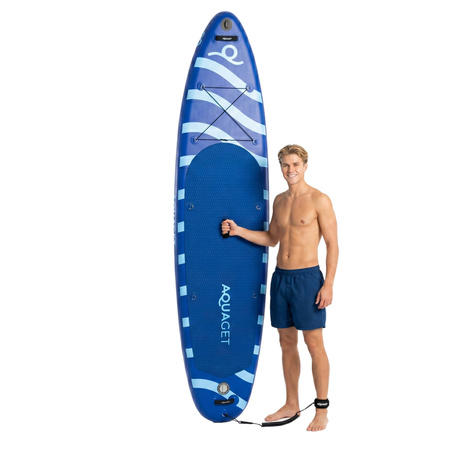 SUP 350 cm zestaw deska pompowana paddleboard do pływania z wiosłem i akcesoriami