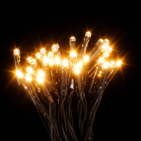 Choinka LED zewnętrzna 480 LED świecąca do ogrodu kurtyna świetlna 3 m ciepły biały