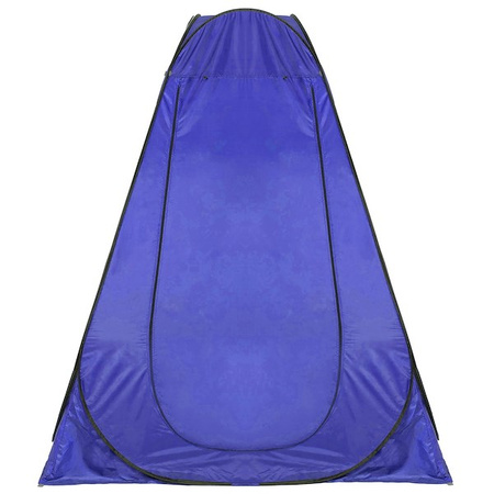 Namiot plażowy 190x120 cm samorozkładający mobilna przebieralnia niebieska
