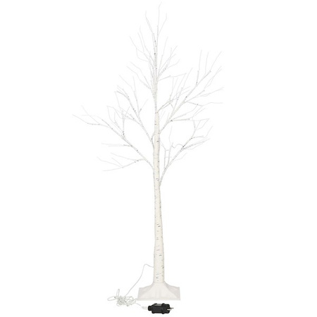 Drzewko świecące 120 cm brzoza LED dekoracja świąteczna