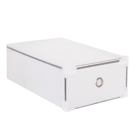 Organizer na buty 31x20,5x11 cm zestaw 5 szt. pudełka z otwieraną klapą