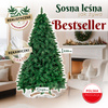 Sztuczna choinka sosna leśna 220 cm jak żywa Royal Trees premium z drewnianym stojakiem